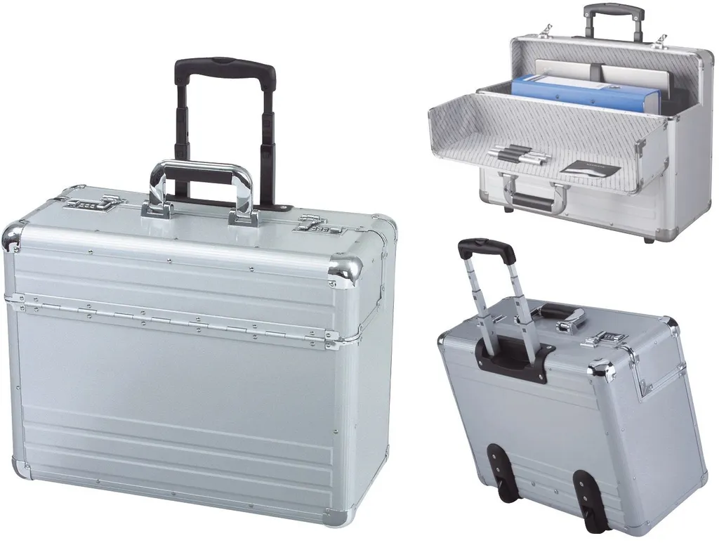 Alumaxx 45122 OMEGA Pilotenkoffer - Offerta Trolley Business Alluminio