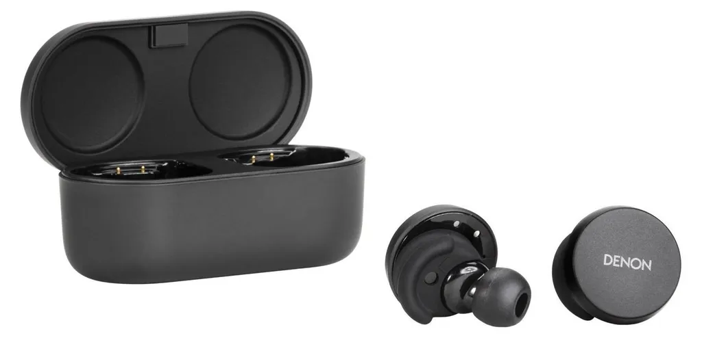 Écouteurs Intra-auriculaires Denon AHC10PLBKEM pour Sport et Télétravail