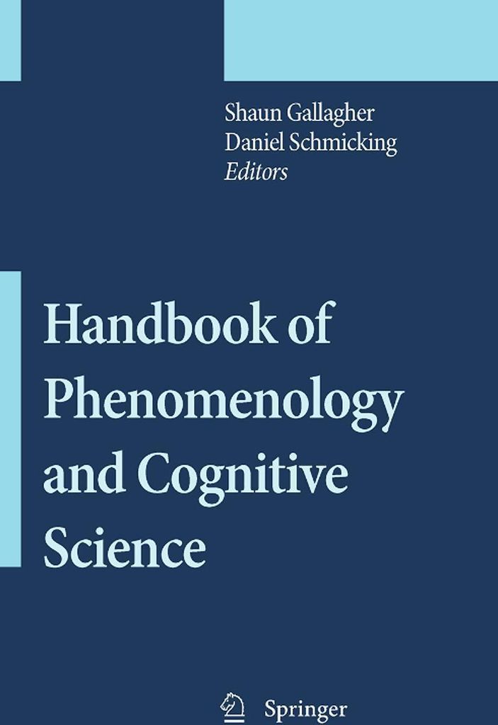 Handbook of Phenomenology and Cognitive Science