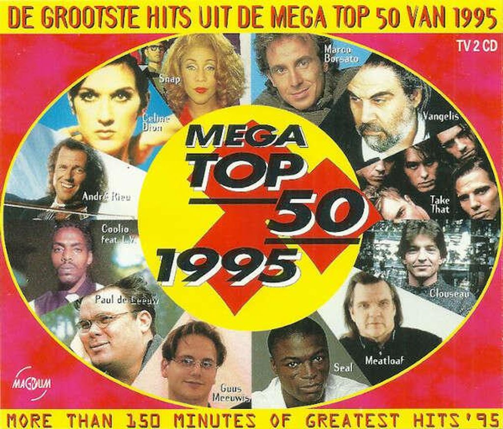 Die größten Hits der Mega Top 50 von 1995