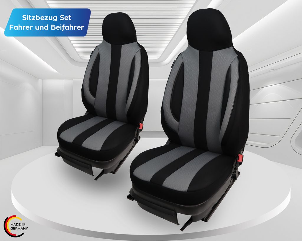 MAß Schonbezüge Sitzbezüge Sitzbezug  VW Crafter 1+2 Sitzer   902