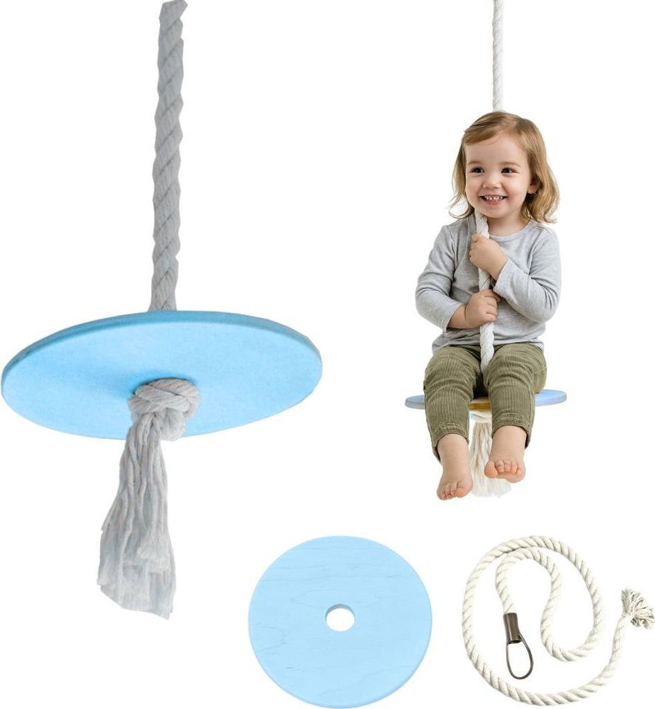 Schaukel Kinder Holz | Schaukelplatte | Tellerschaukel | Kinderschaukel