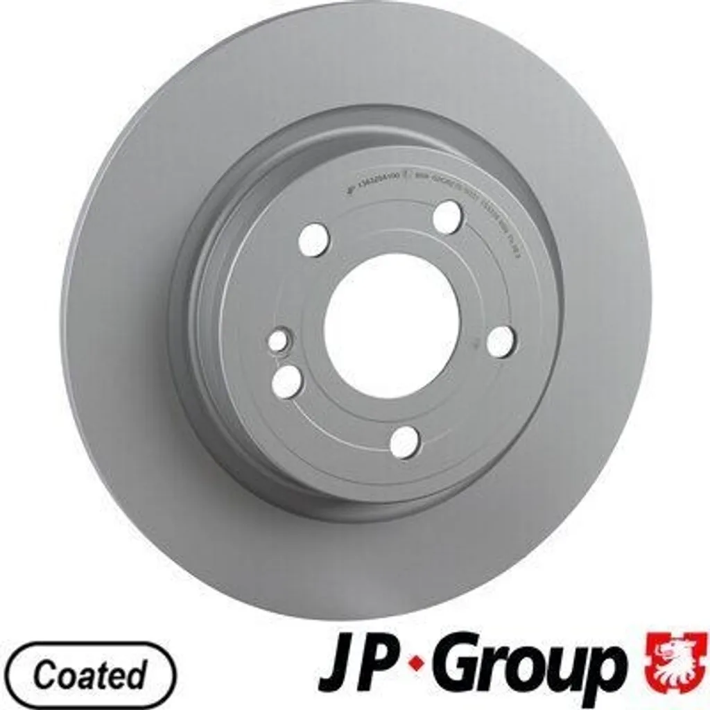 Disques de Frein 2x JP GROUP pour Mercedes Classe A W177 - Entretien Frein