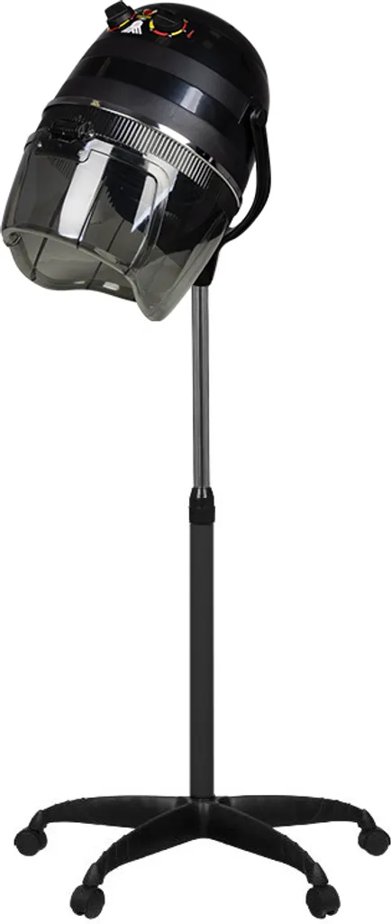 Séchoir Casque Mobile pour Mise en Plis et Soins Capillaires Gabbiano Noir