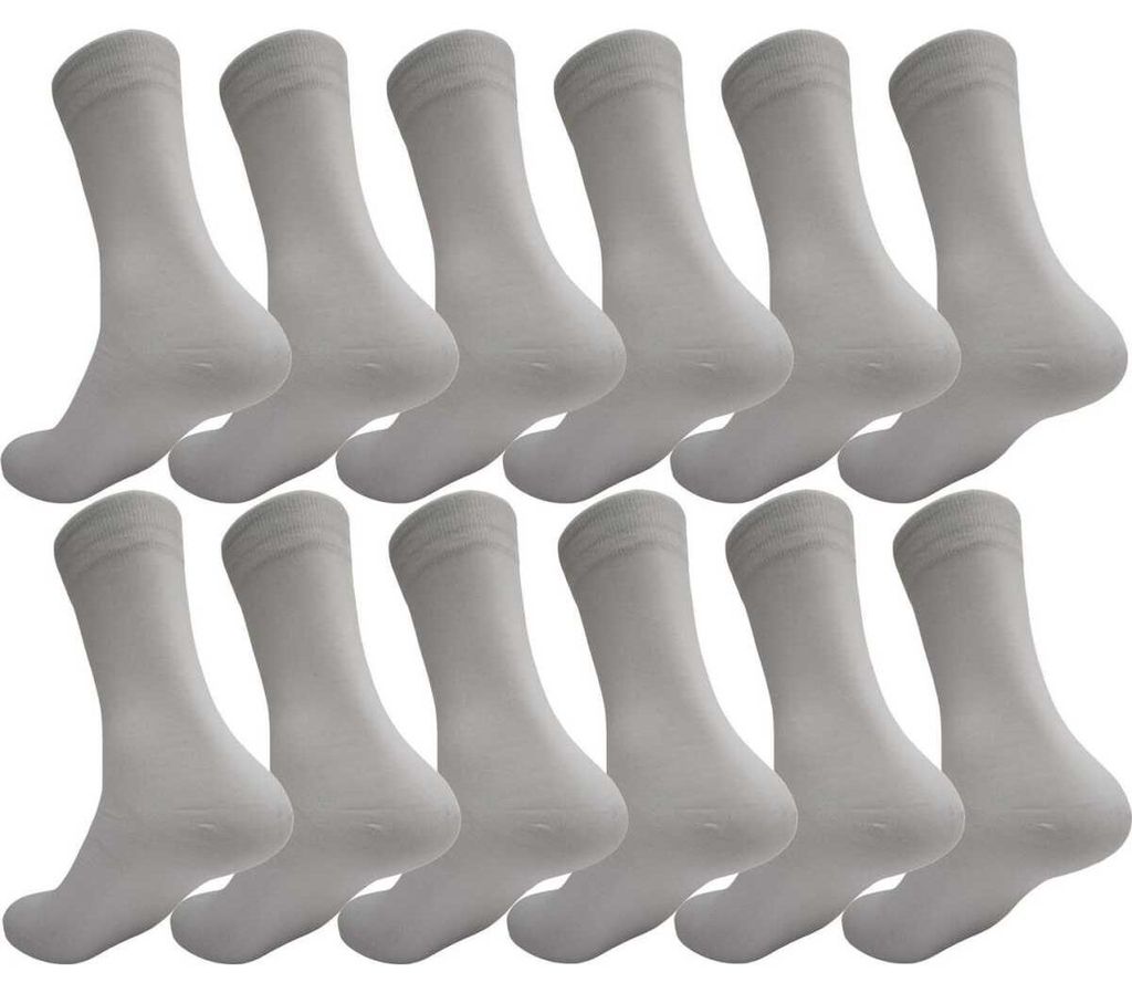 12 Paar Herren Socken in klassischer Form Freizeit Anzug Produktbild 