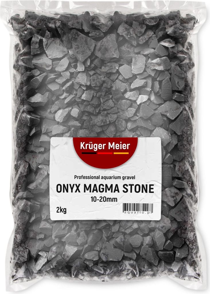 Kruger Meier Onyx Magma Stones 10-20 mm - Żwir do akwarium Zdjęcie produktu 