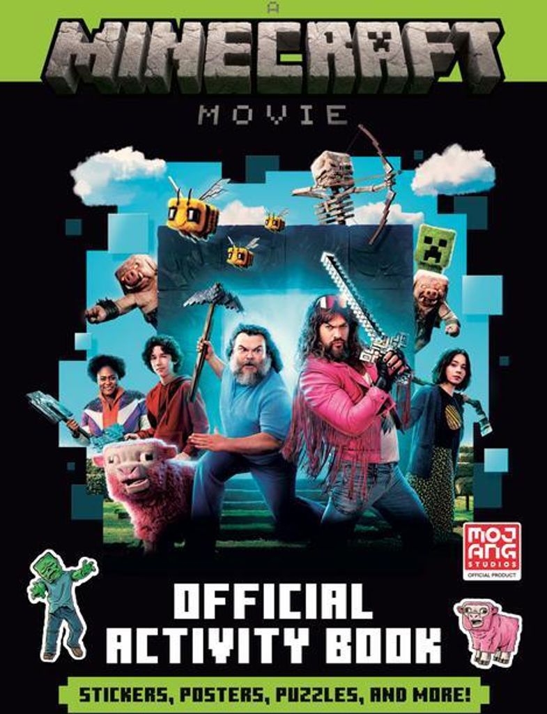 A Minecraft Movie Official Activity Book
