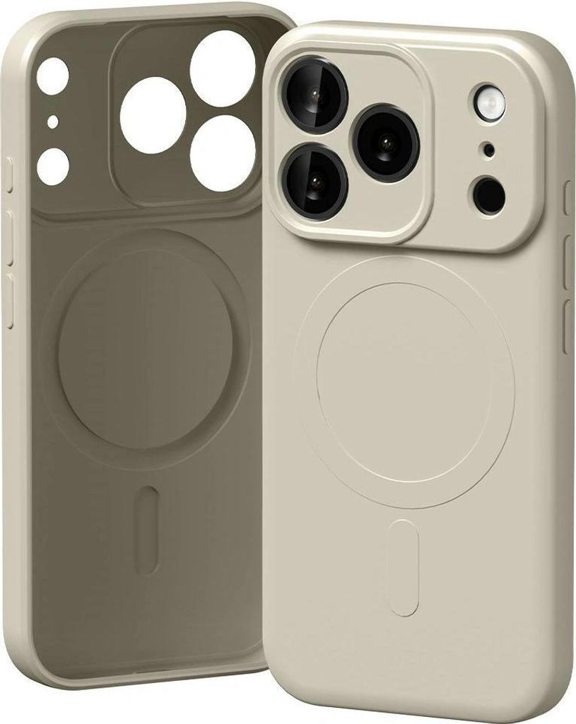 Mercury Semi-Silicone MagSafe Apple iPhone 17 Pro Stein