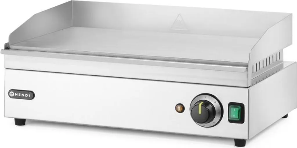 Plancha électrique professionnelle lisse HENDI 2400W Kitchen Line - 3