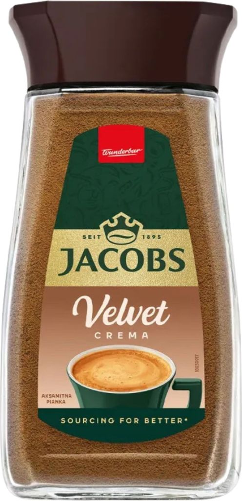 Jacobs Velvet Crema Kawa rozpuszczalna 200 g Zdjęcie produktu 