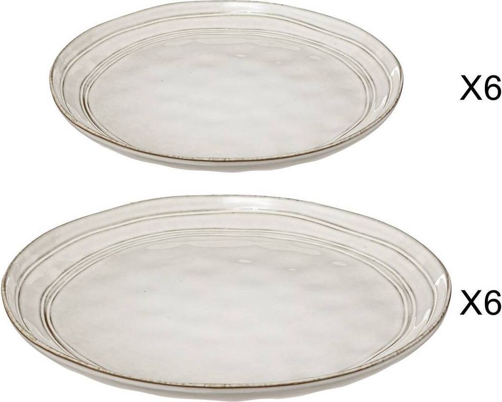Set d'assiettes FLOWER, 12 pc. Image du produit 