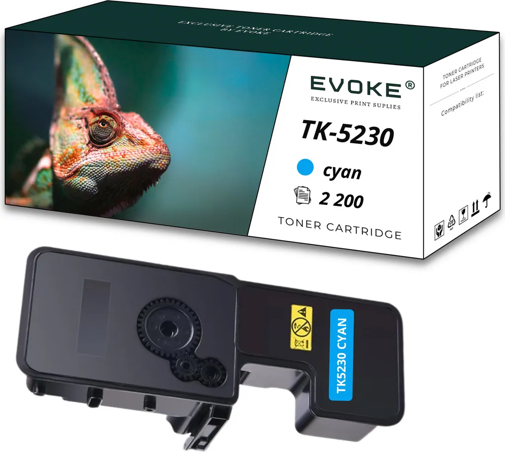 Toner Kyocera TK-5230C Ciano Compatibile - Stampe di Qualità per ECOSYS