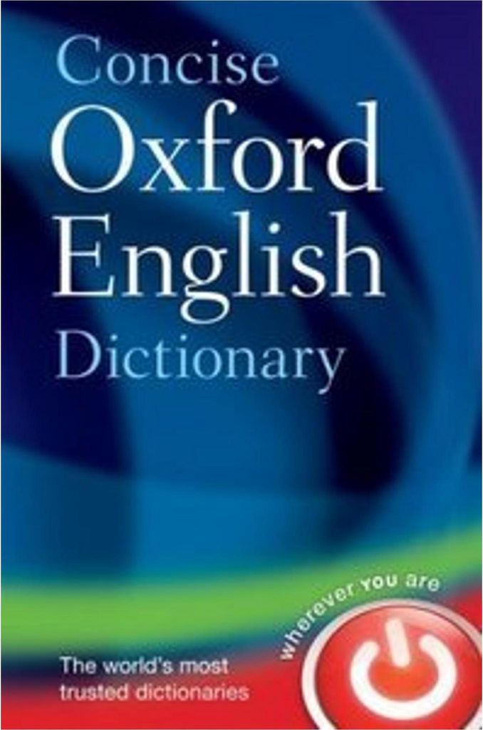 Concise Oxford English Dictionary