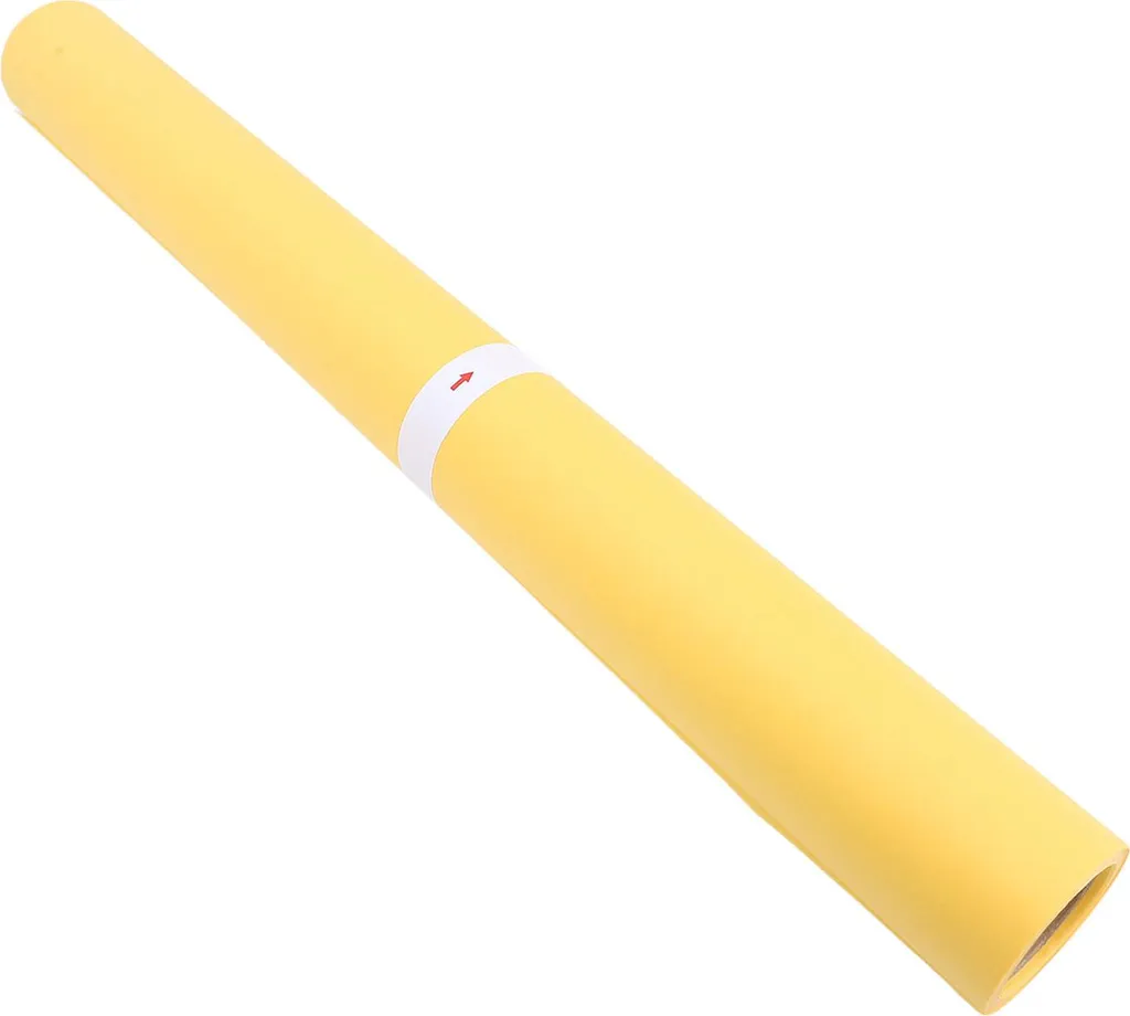 Papier de traçage transparent jaune canari 46m pour patrons précis - 2