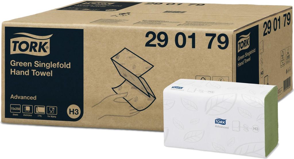 Tork® 290179 měkké cik-cak ručníky na ruce - dvouvrstvé Obrázek produktu 
