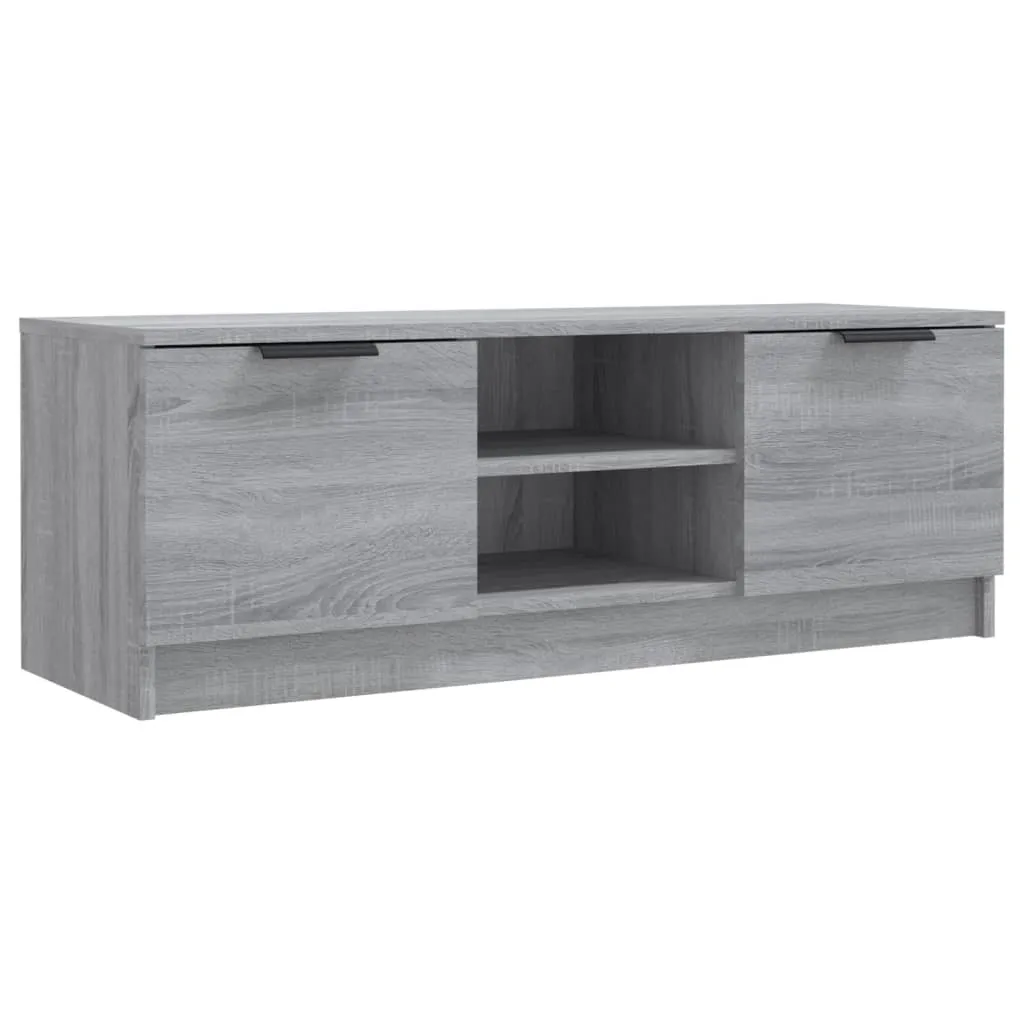 Supporto TV SYFAX™ 102x35x36,5 cm Grigio Sonoma | Legno Multistrato