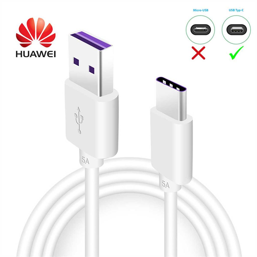 5A USB Typ C Telefon Super Schnell Ladekabel Daten Sync Kabel für Huawei Tr 