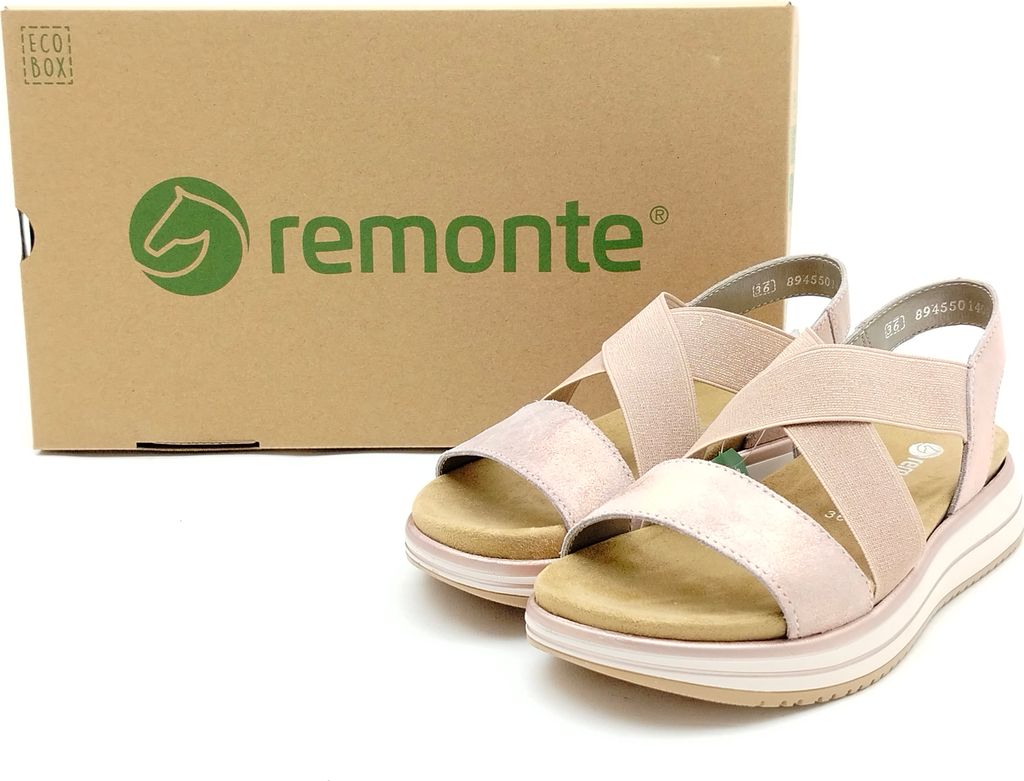 Remonte remonte sandale Sandalette rosé in Gr. 36