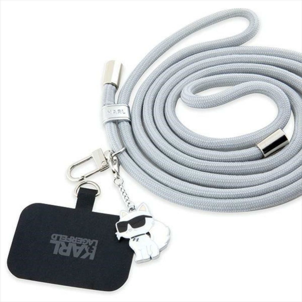 Karl Lagerfeld KLUCNMSCKIG Universal CBDY Cord pasek grau Schutzhülle