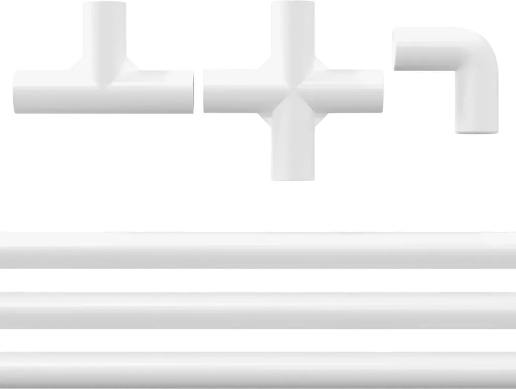 Tuyau PVC Blanc Anti-Corrosion 12,2mm pour Réparation de Canalisation x12