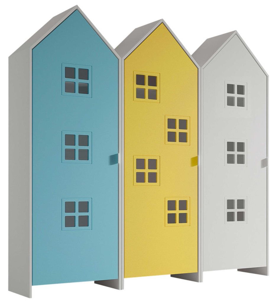 VIPACK - CASAMI BRUGES Set 3-tlg. best. aus: Schrank 1-trg. Produktbild 
