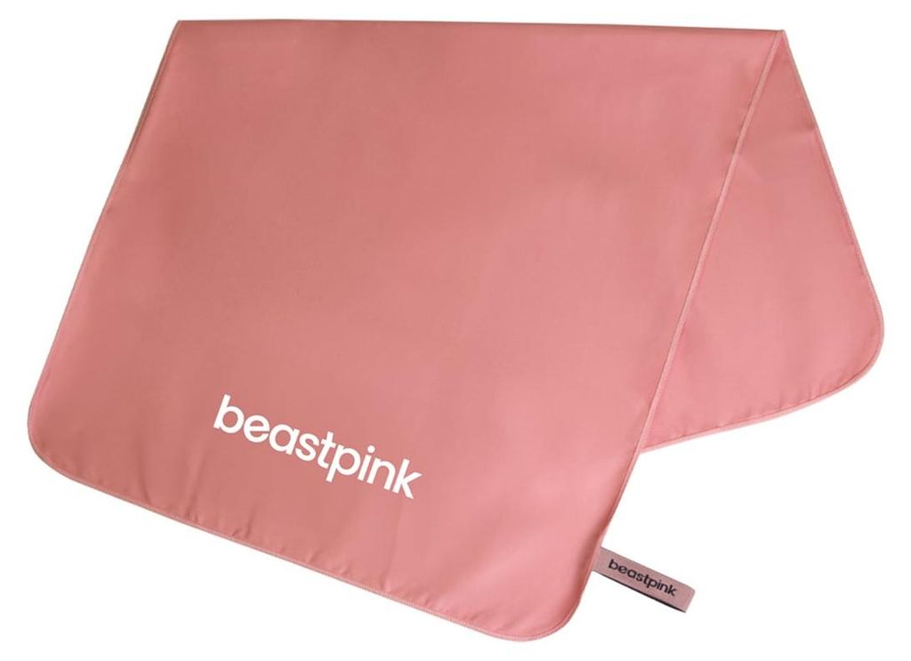 GymBeam - Mini Sporthandtuch in Pink - BeastPink
