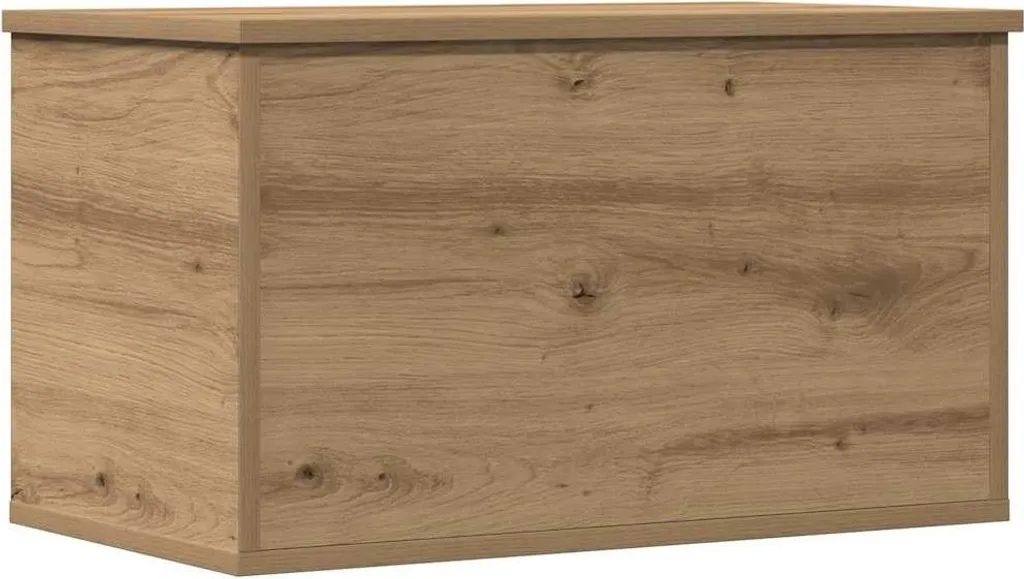 vidaXL Contenitore in rovere artigianale 60 x 35 x 35 cm Materiale in legno