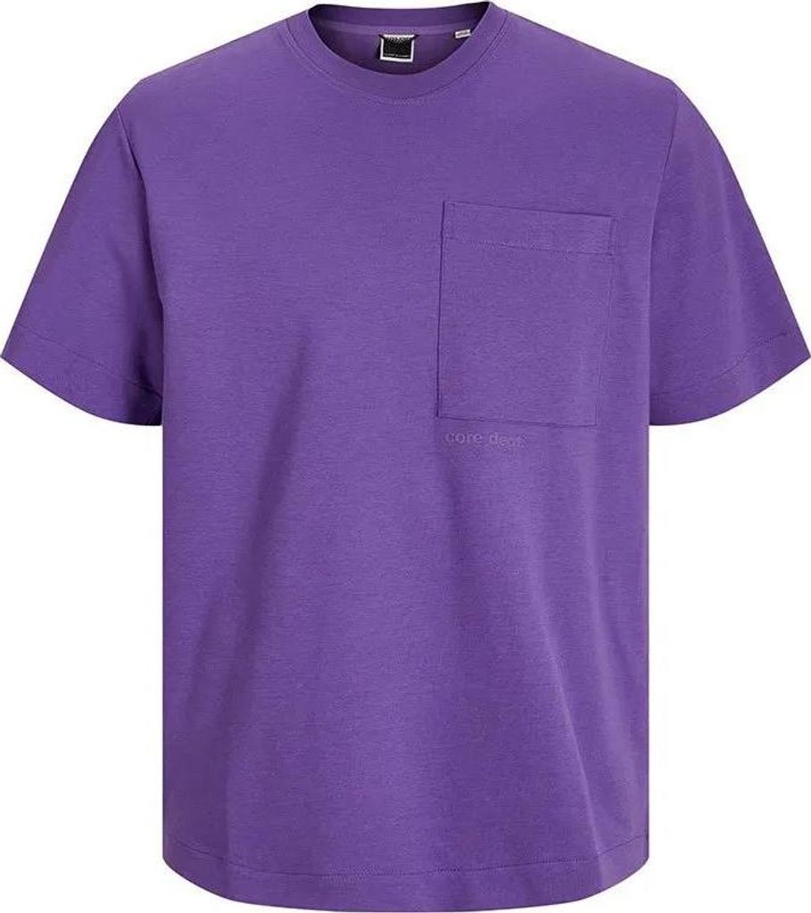 Jack & Jones Commute Pocket Kurzarm-t-shirt Lila L Herren Lila L