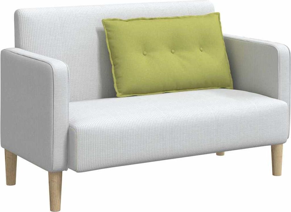 “2026 Modern“ Rückenkissen Hellgrün 80 x 19 x 50cm Stoff - Dekokissen Designermöbel 941385 - Dekokissen