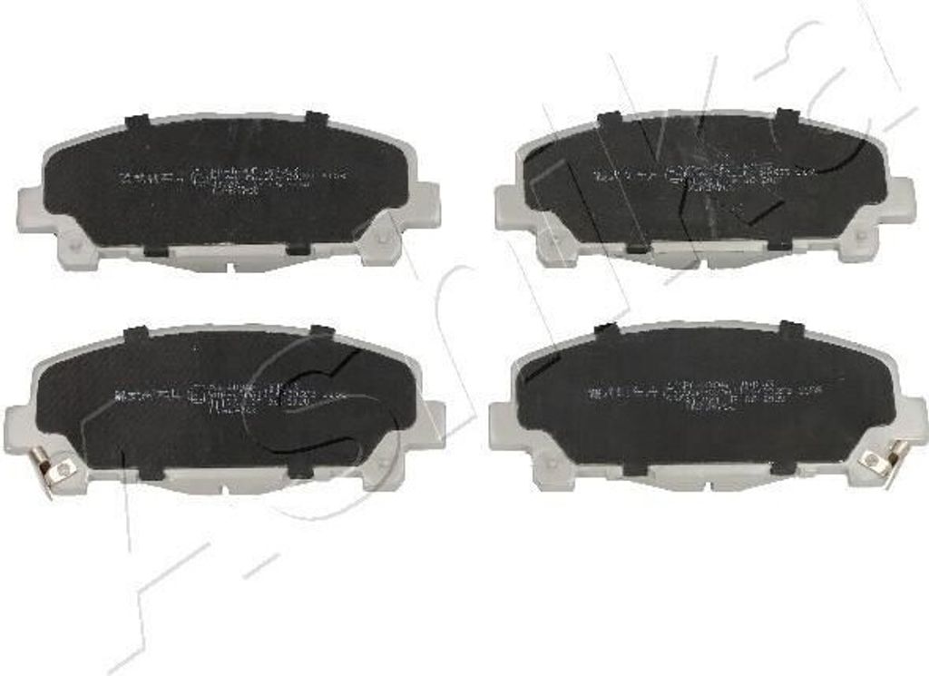 ASHIKA Bremsbeläge Satz Vorne für HONDA ACCORD VIII (CU) 50-04-409