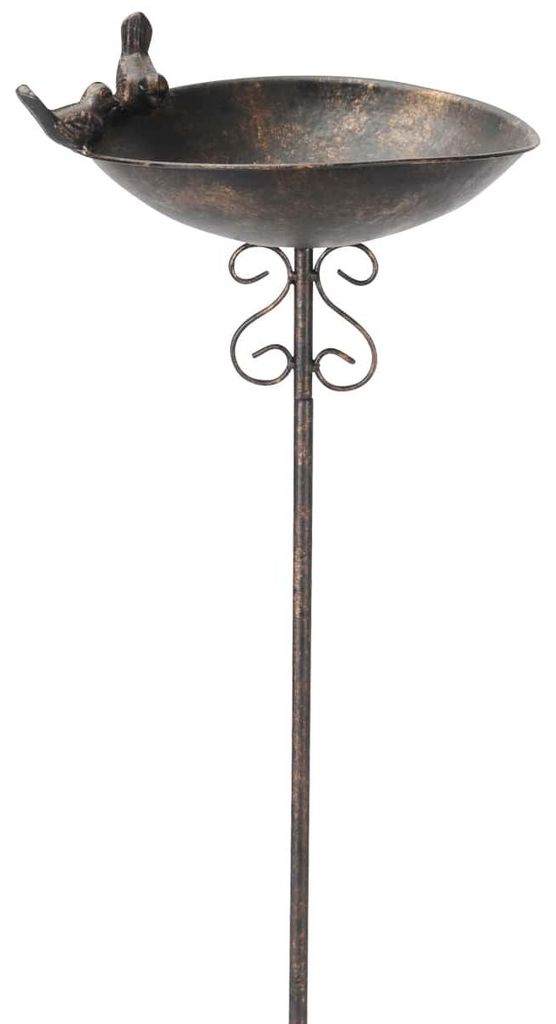 Vogelbad Vogelfigur Braun 100 cm Produktbild 