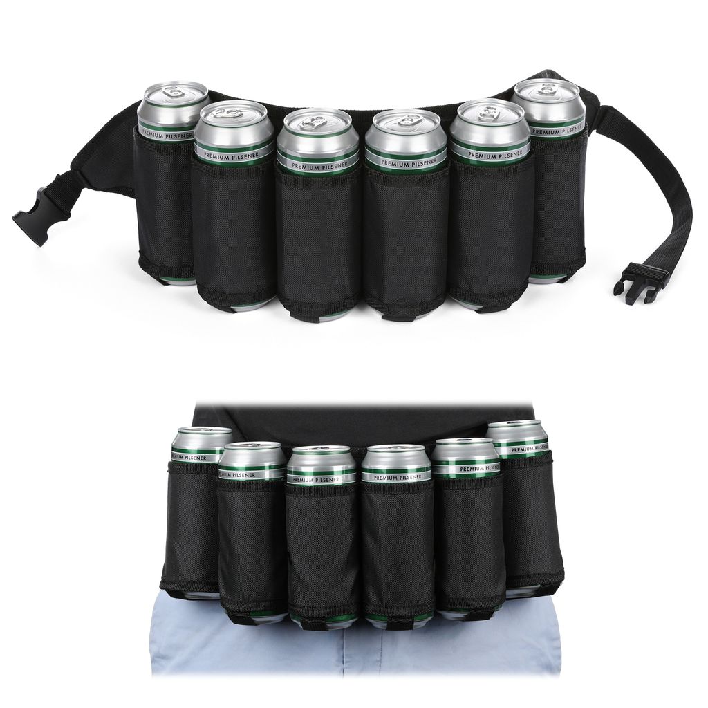 FunX Cintura porta birra Porta birra per 6 bottiglie o Immagine del prodotto 