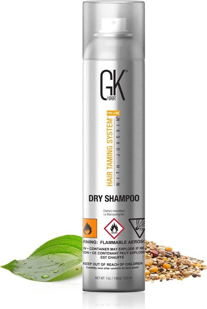 GK HAIR Global Keratin Waterless Dry Shampoo No Residue Spray (7 Fl Oz/332ml) für feines, fettiges und alle Haartypen - Entfernt Schuppen, Schuppe...