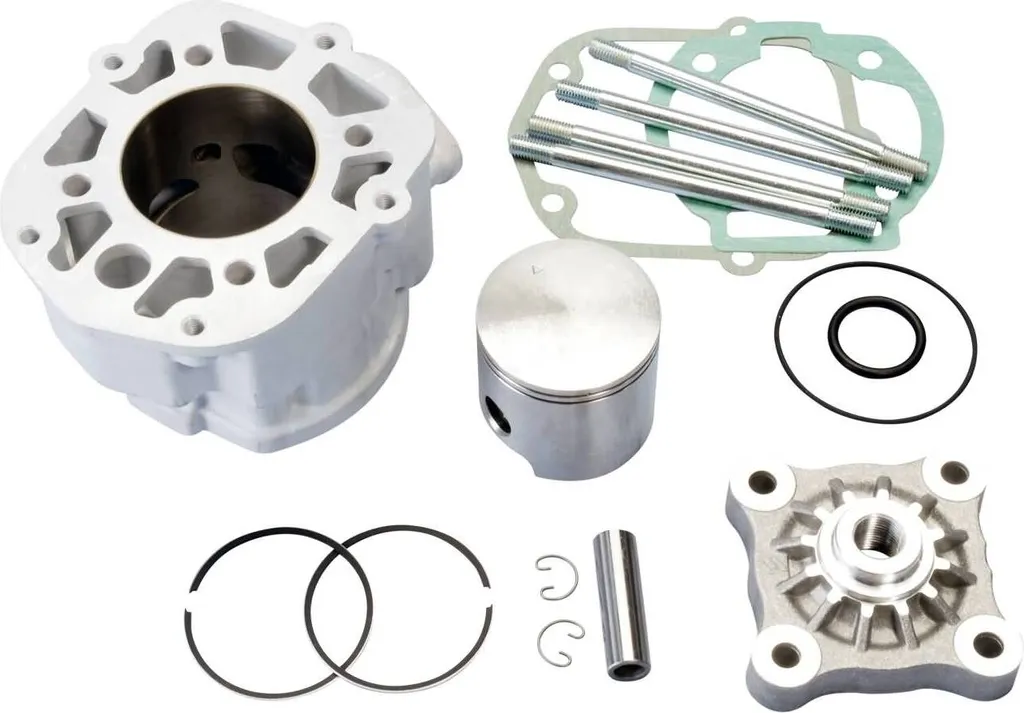 Kit Cylindre Polini Aluminium Racing 80cc 50mm pour Moteur Derbi D50B0