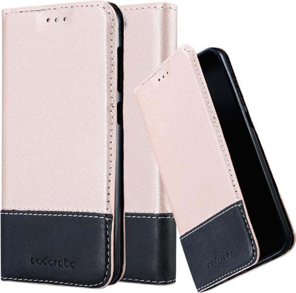 Cadorabo Hülle für HTC ONE A9 Schutzhülle in Rosa SHandyhülle Book Case Etui Kunstleder