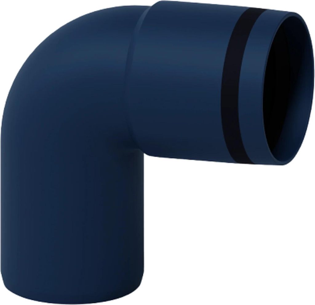 Poloplast POLO-KAL XS, ohyb, DN 50, 87°, 1 ks. Obrázek produktu 