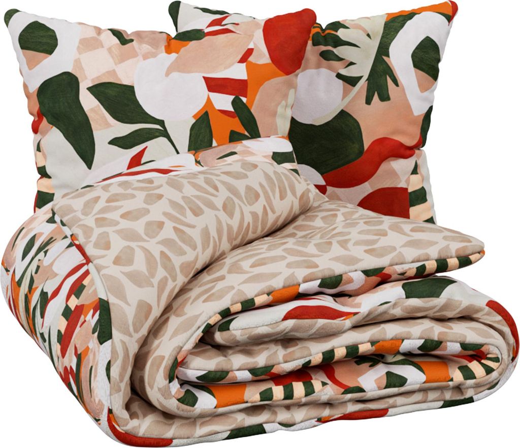 Atmosphera createur d'interieur - Bedruckte bettwäsche atisi 240x220cm
