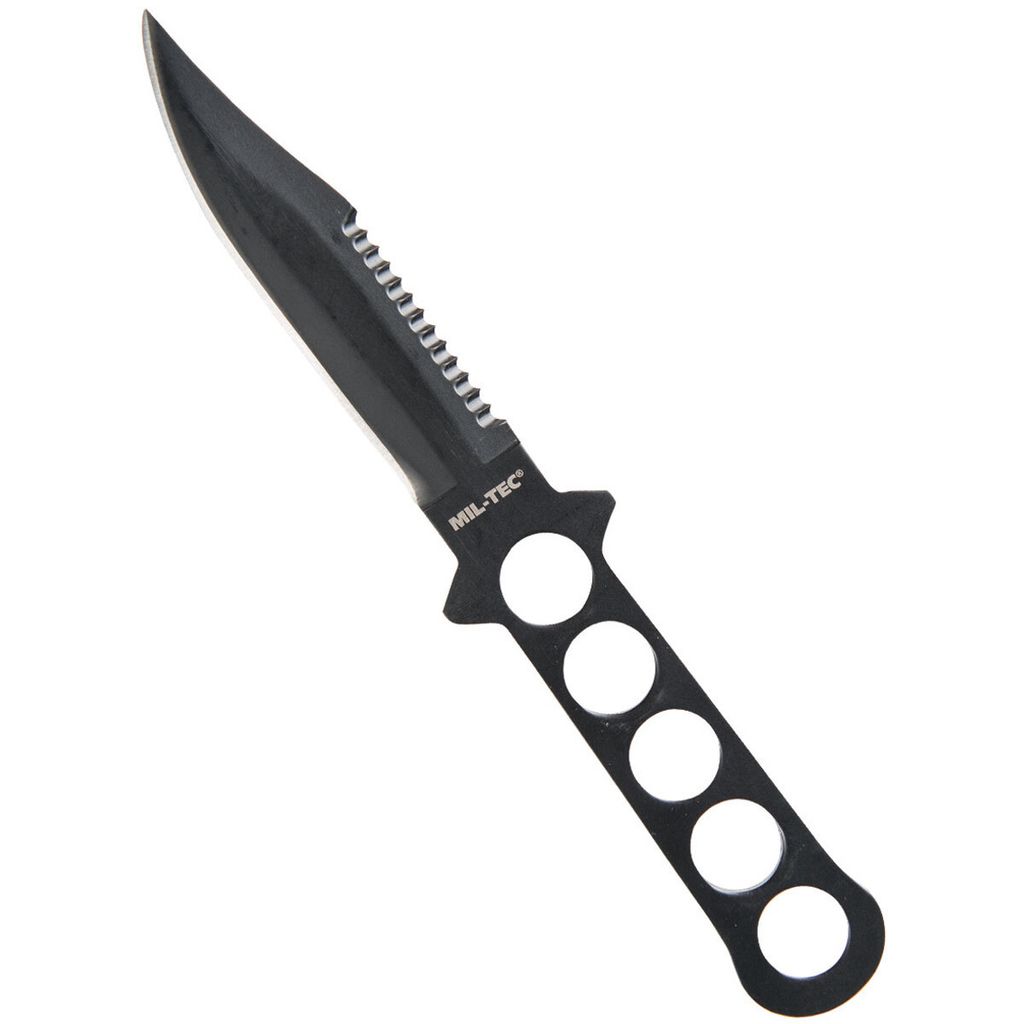 Mil-tec Tauchermesser, schwarz Produktbild 