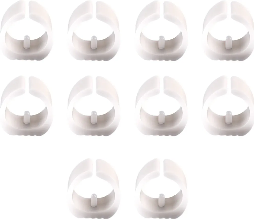 Set 10 Protezioni Gambe Mobili Arco INF Taglia S Bianco - 2