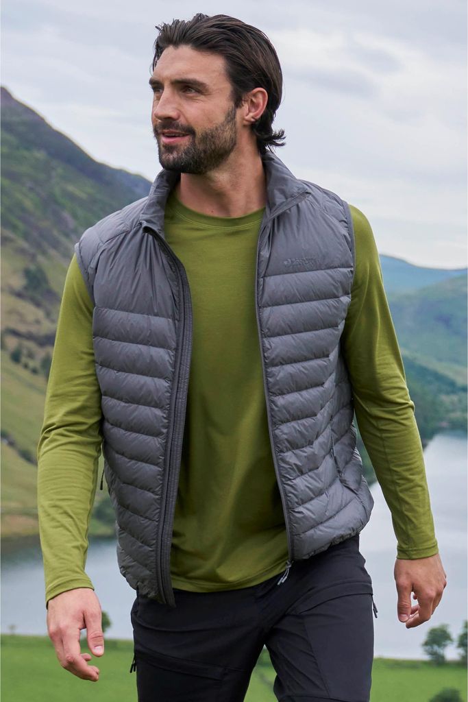 Mountain Warehouse - "Featherweight II" Weste für Herren MW1335 (XL) (Grau)
