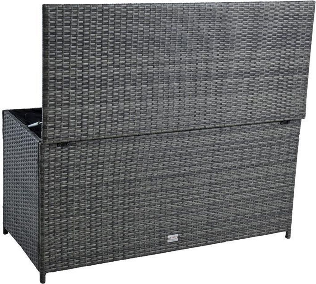 Auflagenbox Poly Rattan Kissenbox Gartenbox Produktbild 3
