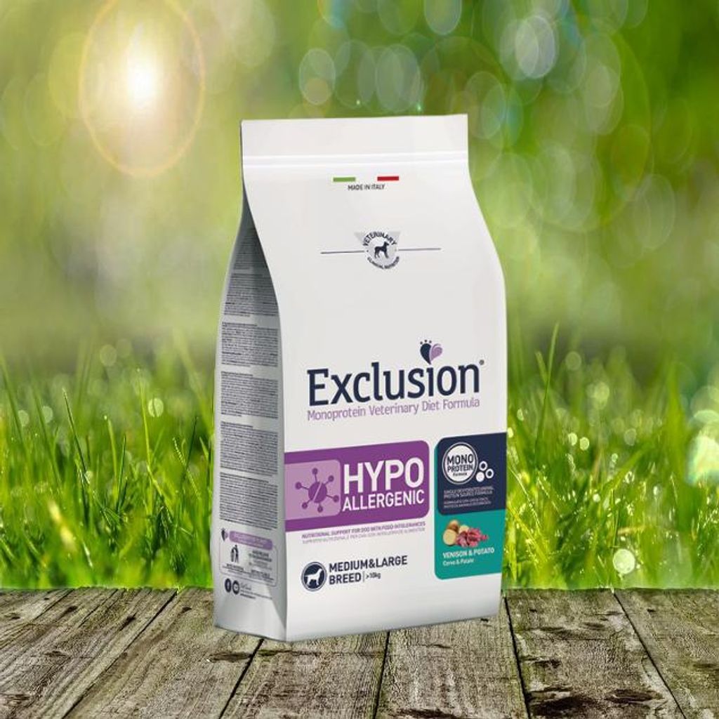 Exclusion Hypoallergenic Hirsch & Kartoffel Medium/Large