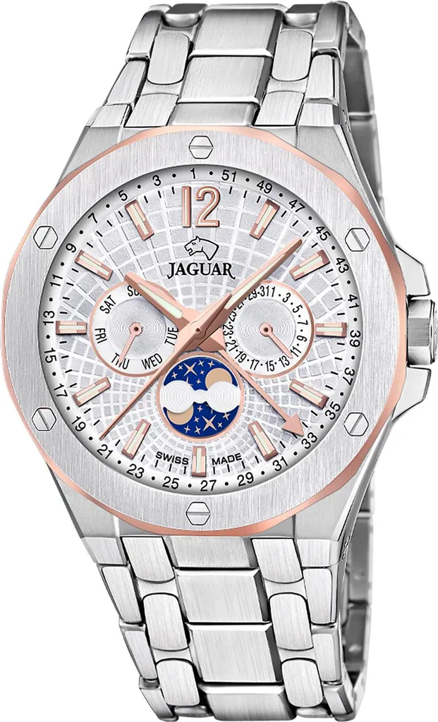 Montre Jaguar J1039/1 Homme en Acier - Verre Minéral et Design Suisse Pro