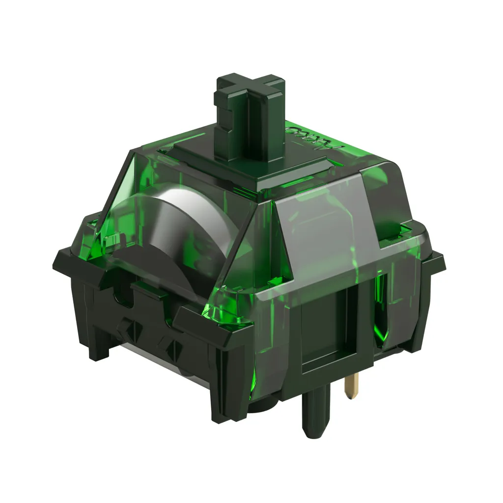 Switch Akko V3 Pro Linéaire 60gf Vert pour Clavier Custom 5 Pins 45pcs