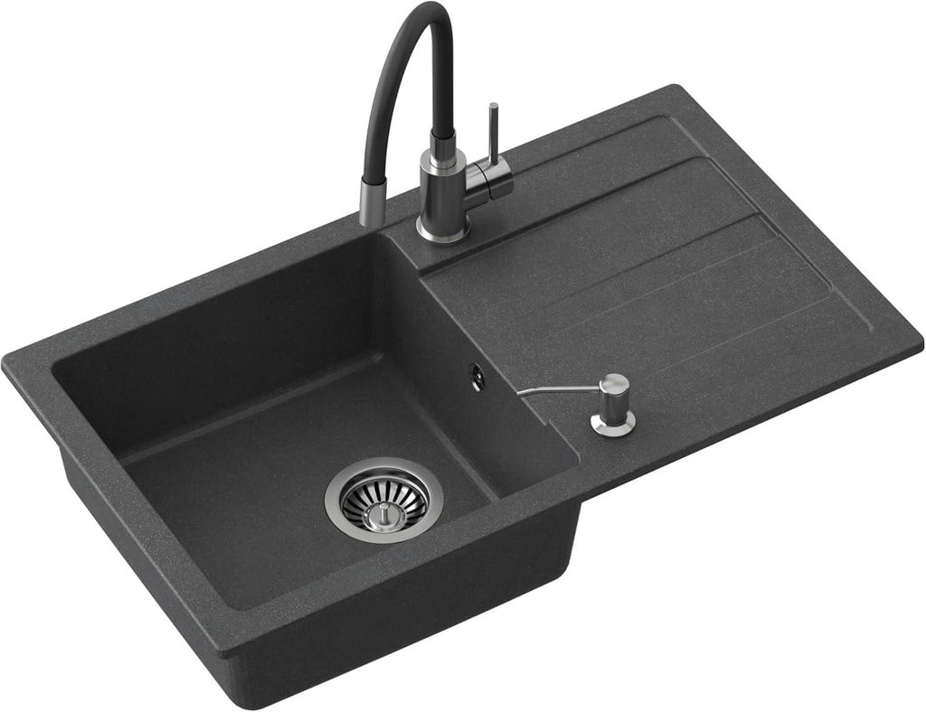 QUADRON Granitspüle READY-MAX GraniteQ Küchenspüle Produktbild 