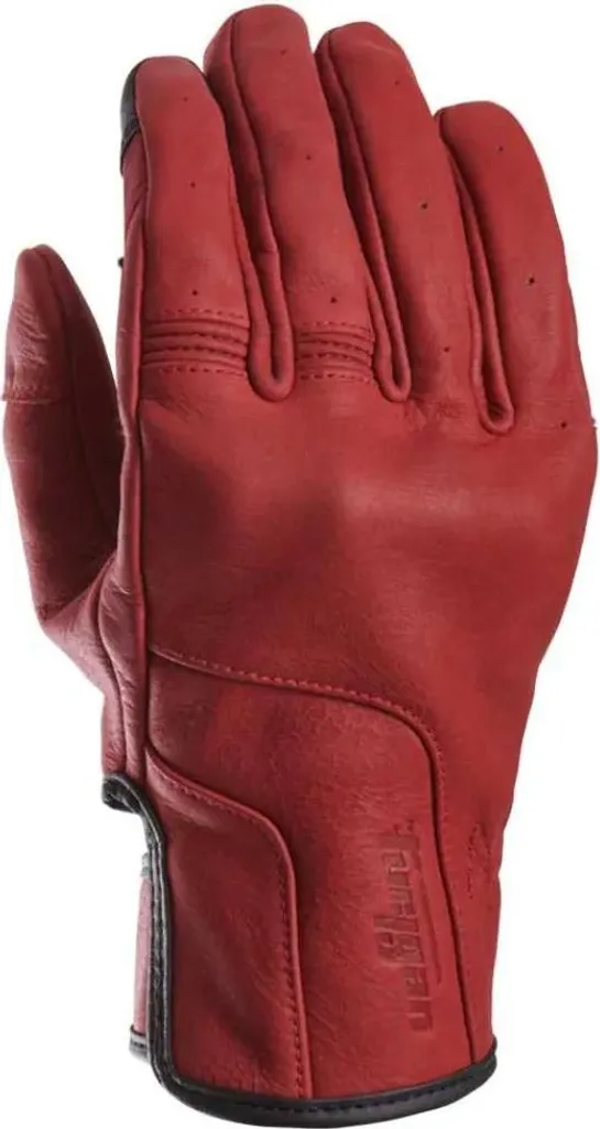 Gants de Moto en Cuir Furygan TD Vintage D3O pour Femme Coloris Rouge XL