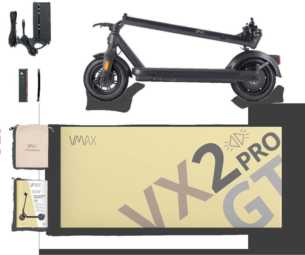 Hulajnoga elektryczna VMAX VX2 PRO GT-B z homologacją Zdjęcie produktu 