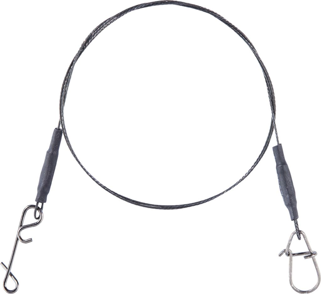 Balzer Shirasu 1x7 Titanium Rig Snap + No Knot 35 cm 13 kg
