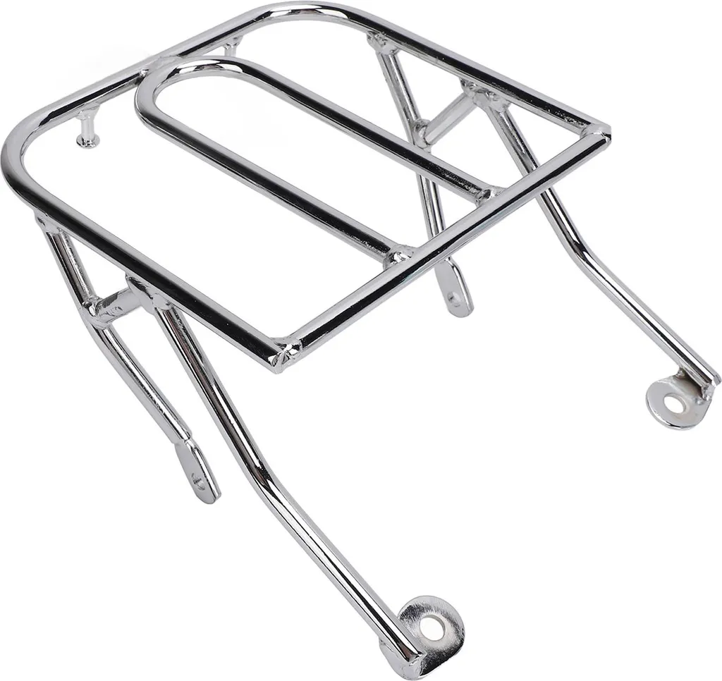 Porte-bagages moto inox poli anti-rouille pour CT70 ST70 ST50 Z50