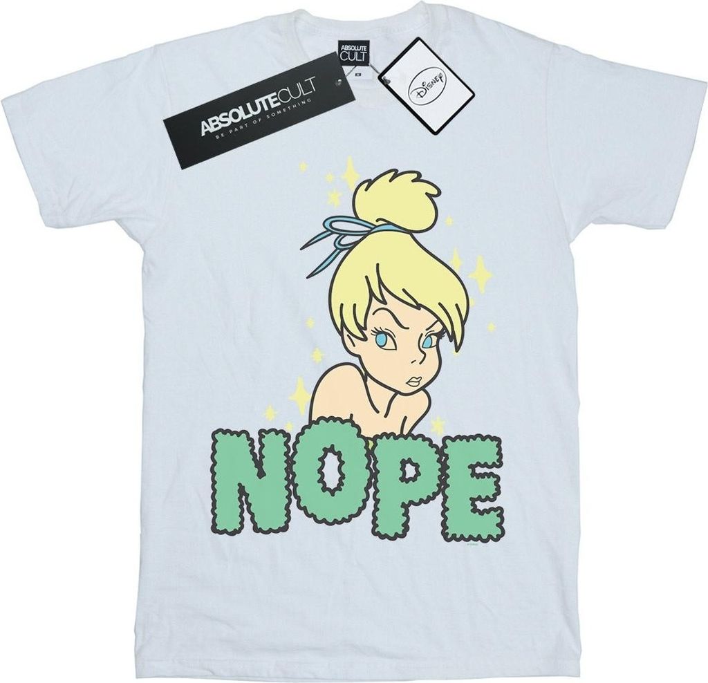 Disney - "Nope" T-Shirt für Damen BI46497 (L) (Weiß)